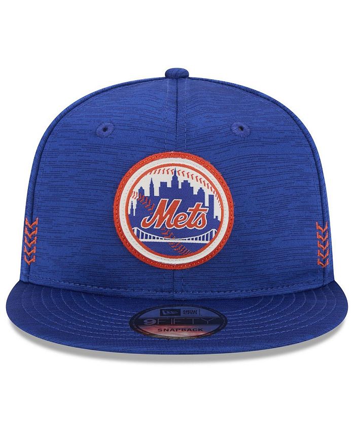 New Era Men's Royal New York Mets 2024 Clubhouse 9FIFTY Snapback Hat ...