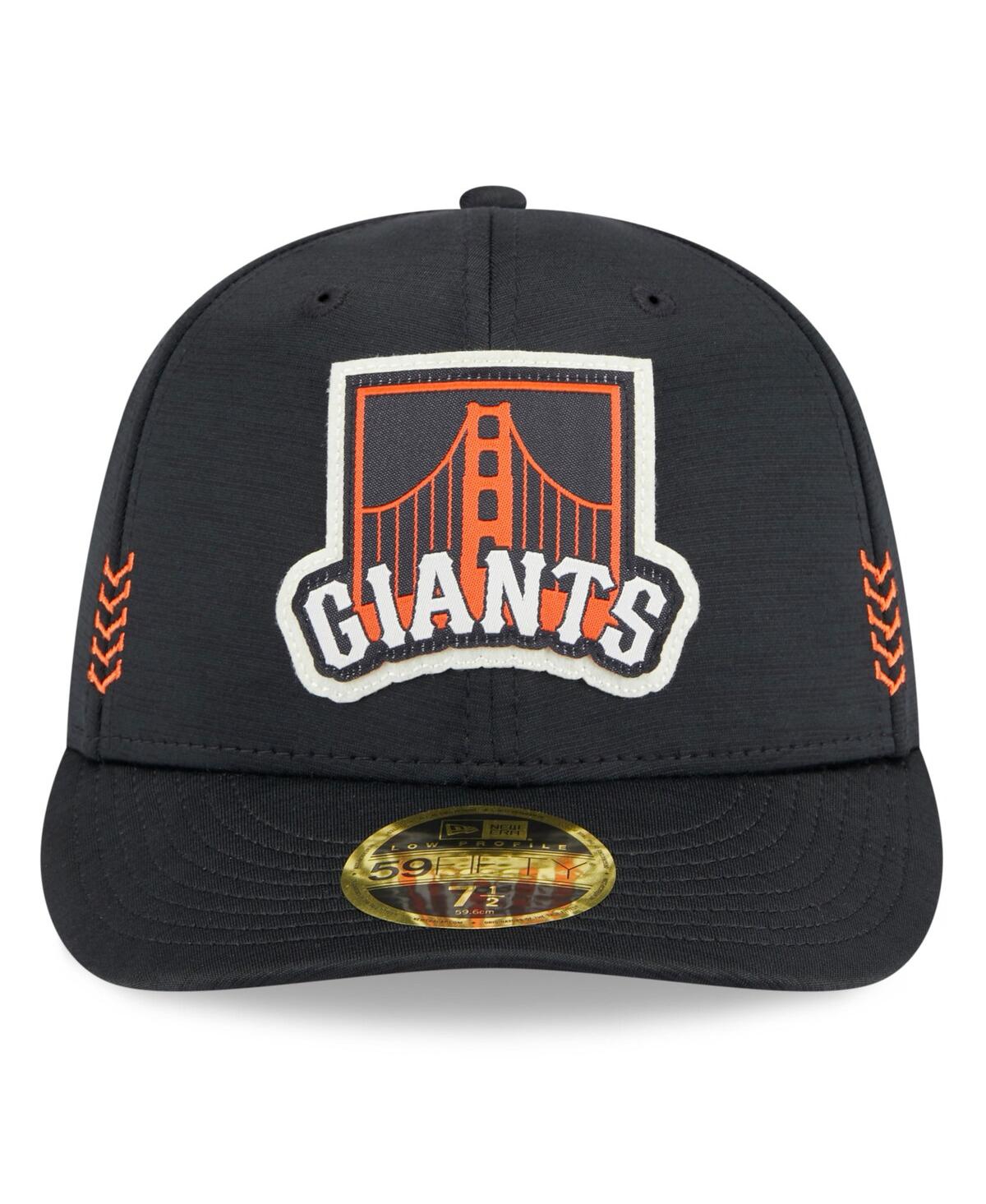 New Era Black San Francisco Giants 2024 Clubhouse Low Profile 59fifty Fitted Hat In Black
