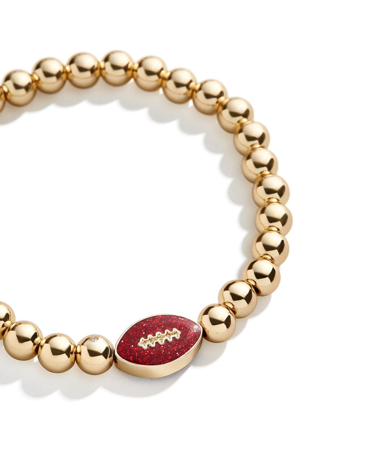 Shop Baublebar Women's Washington Commanders Pisa Bracelet In Gold-tone