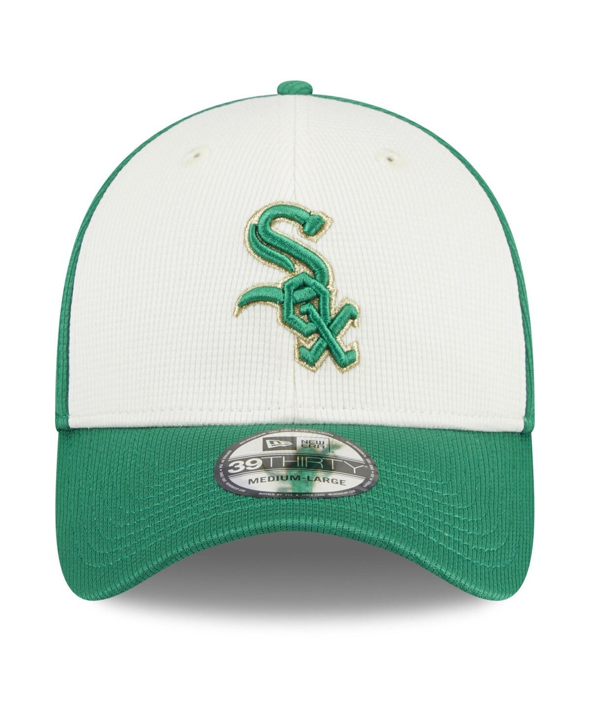 Men's New Era Green Chicago White Sox 2024 St. Patrick's Day 39THIRTY Flex Fit Hat - Green