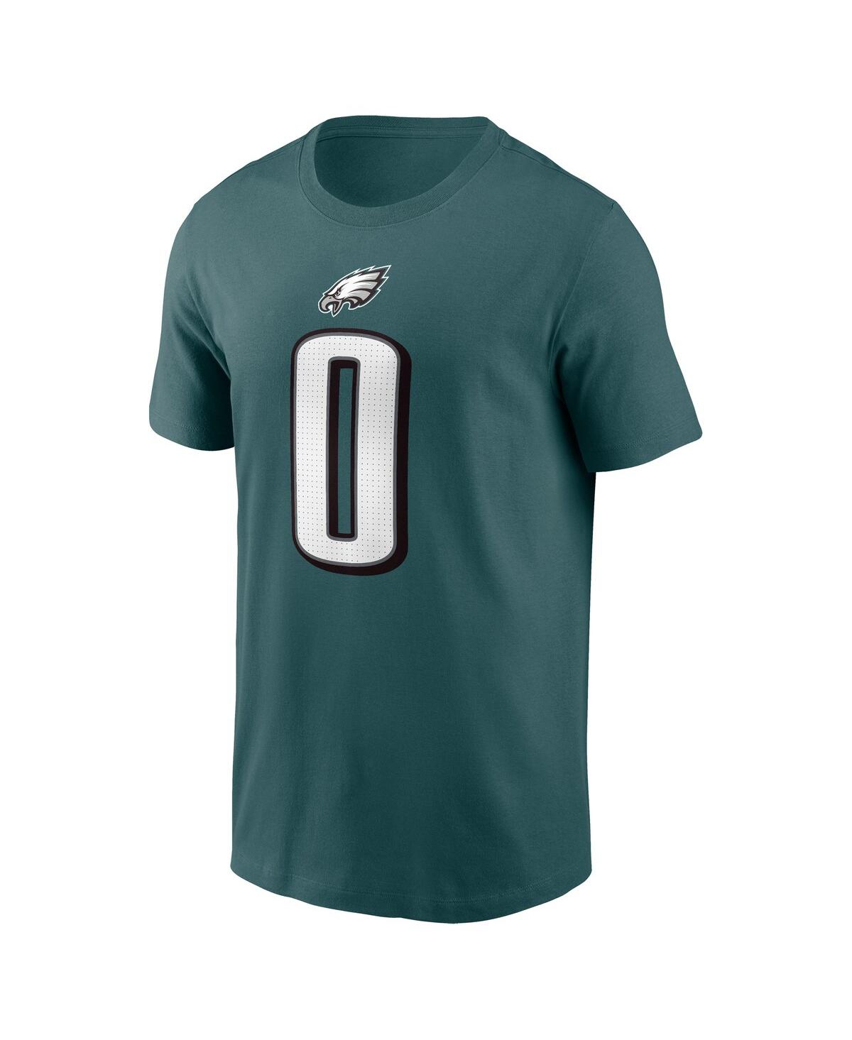 Men's Nike D'Andre SwiftPhiladelphia Eagles Player Name and Number T-shirt - Midnight Green
