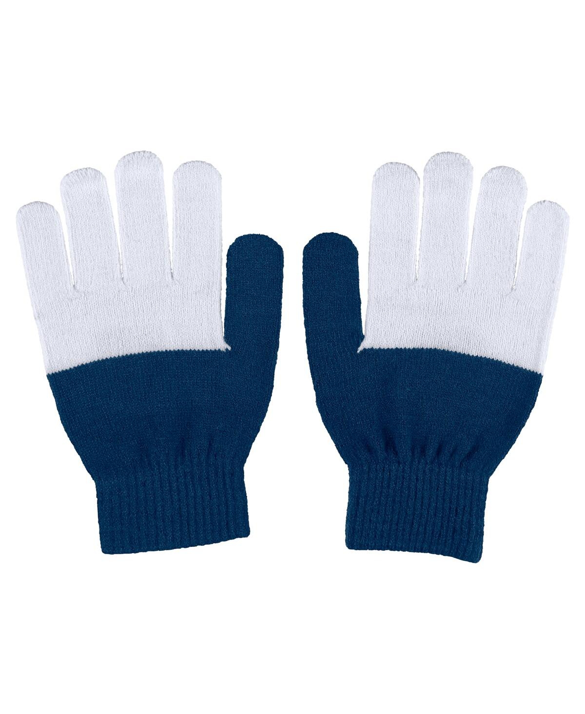 Shop Wear By Erin Andrews Women's  Chicago Bears Color-block Gloves In Multi