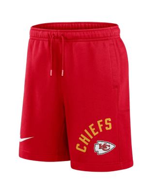 Men's Red Kansas City Chiefs Arched Kicker Shorts