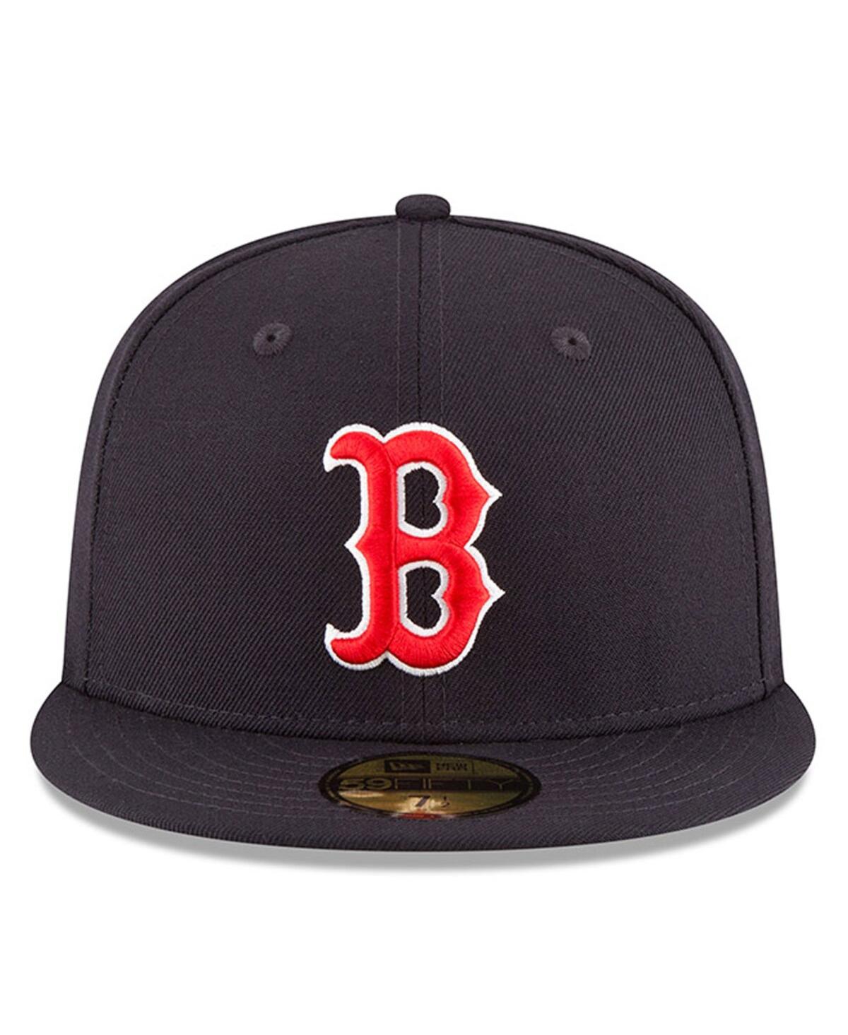 Men's New EraBoston Red Sox 2004 World Series Wool 59FIFTY Fitted Hat - Navy