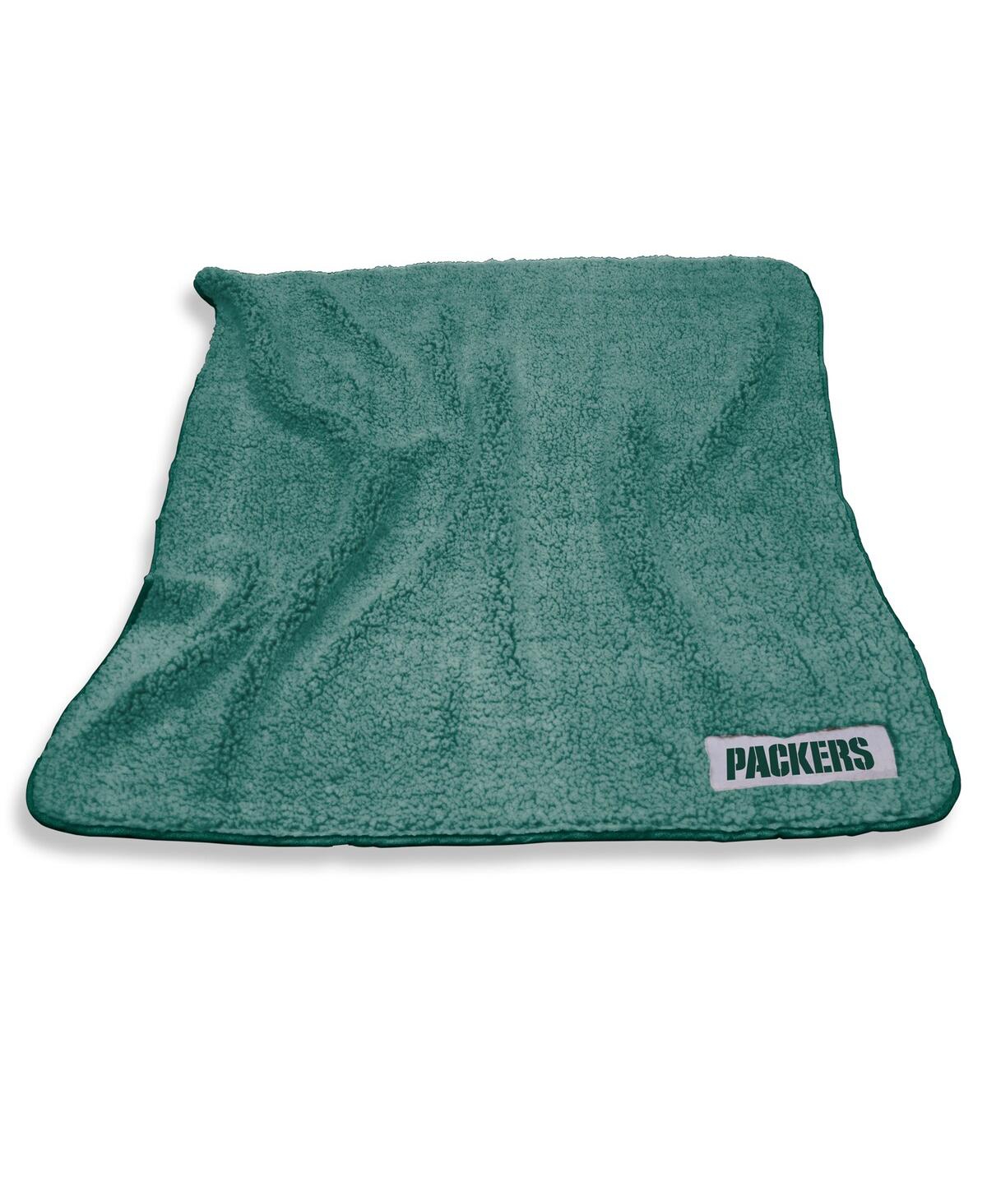 Logo Brands Green Bay Packers 60'' X 50'' Frosty Fleece Blanket In Green