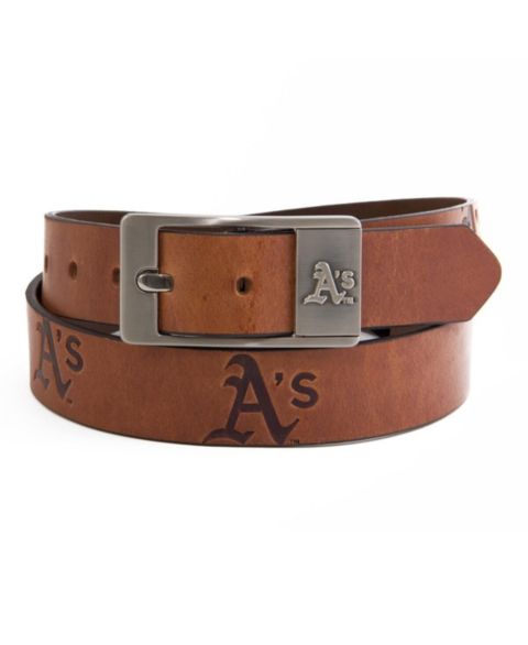 Мужской ремень Eagles Wings Oakland Athletics Brandish Leather Belt
