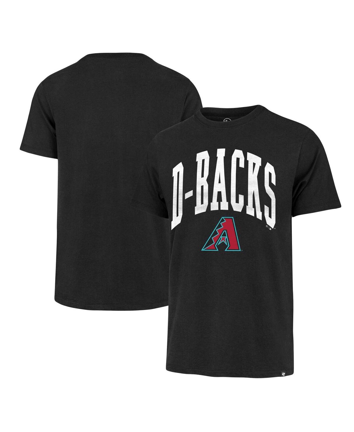 Shop 47 Brand Men's ' Black Arizona Diamondbacks Win Win Franklin T-shirt