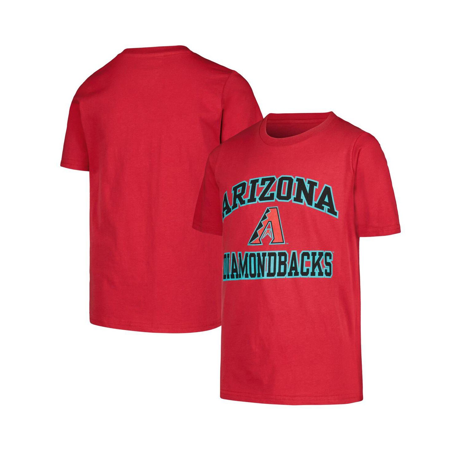 Big Boys Red Arizona Diamondbacks Heart & Soul T-shirt