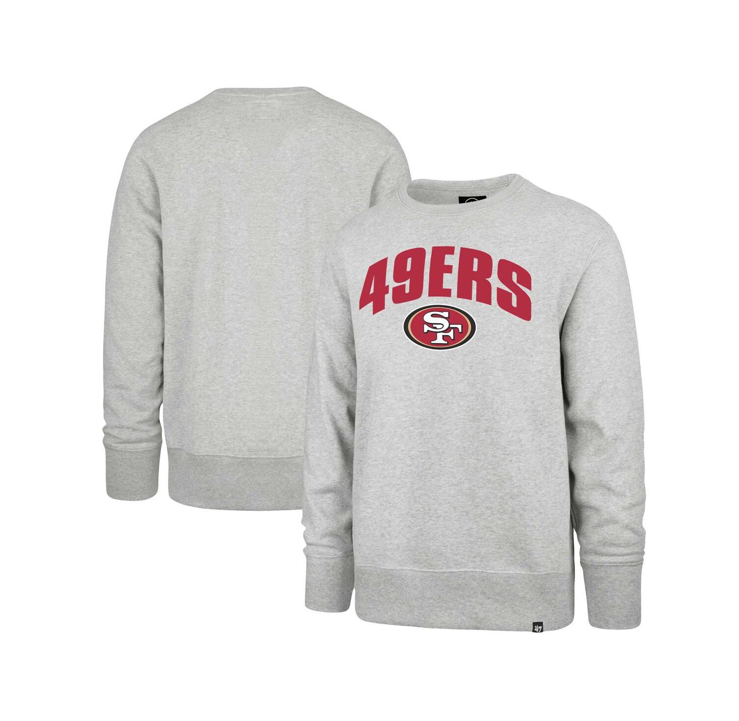 Men's Gray San Francisco 49ers Headline Pullover Sweatshirt