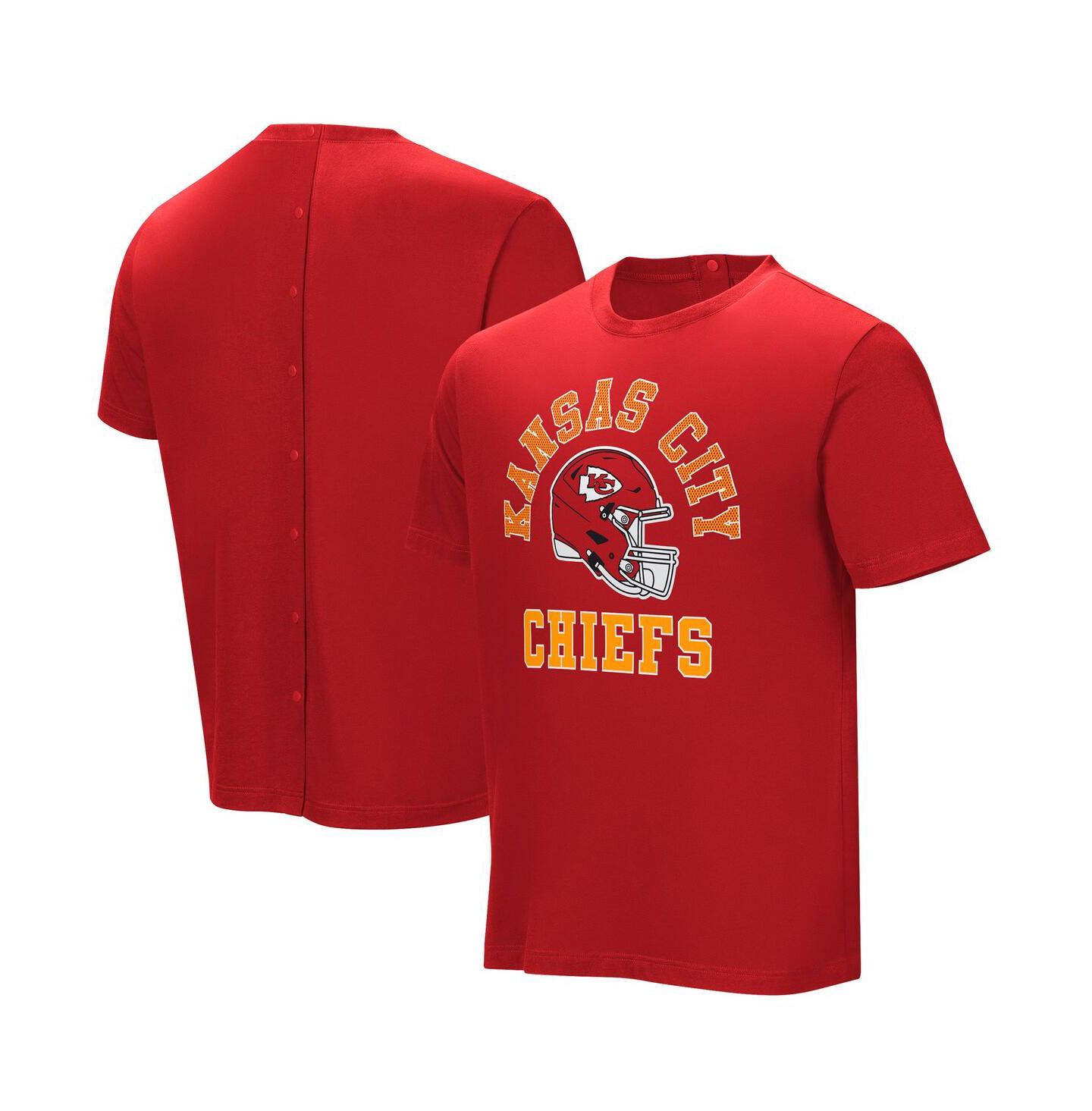 Мужская футболка NFL Properties Red Kansas City Chiefs Field Goal Assisted — фото 1