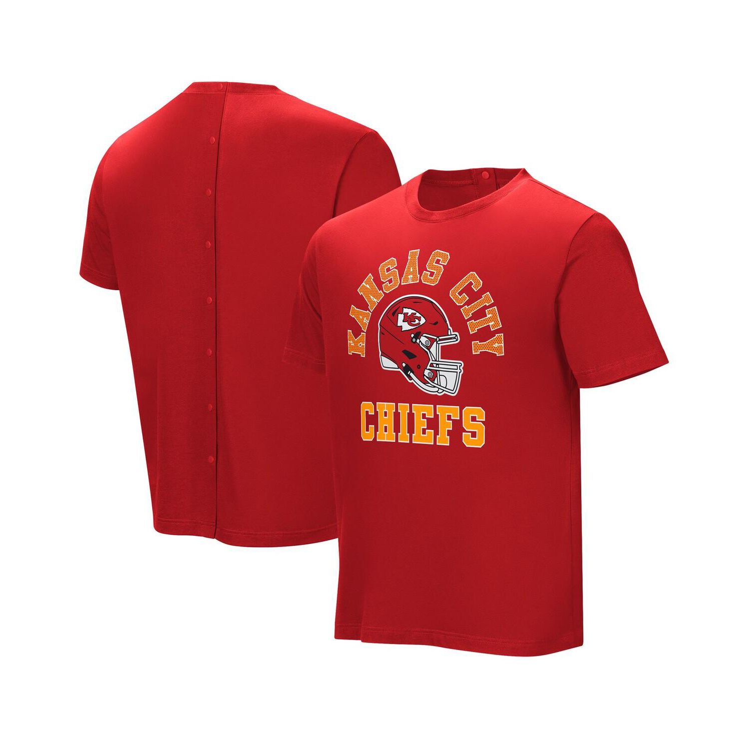 Men's Red Kansas City Chiefs Field Goal Assisted T-shirt
