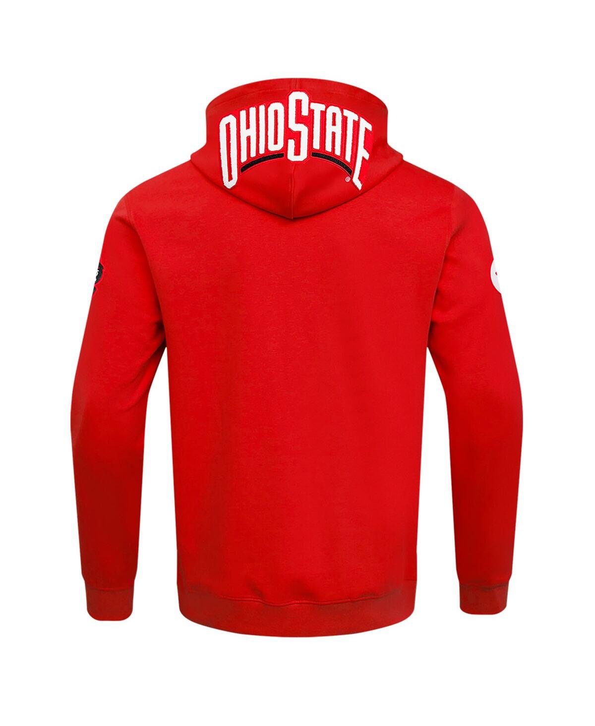 Men's Pro StandardOhio State Buckeyes Classic Full-Zip Hoodie - Scarlet