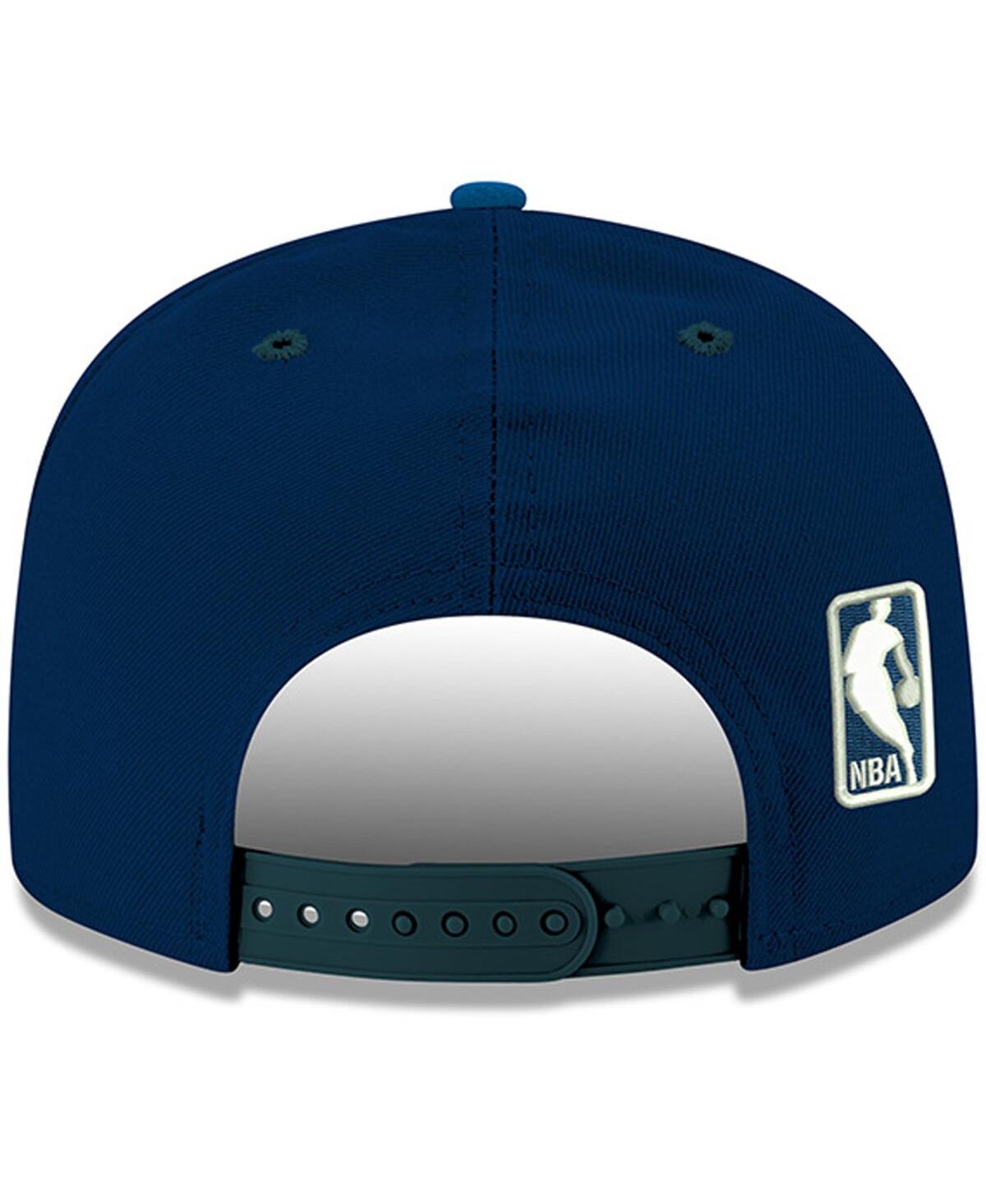 Men's New EraMinnesota Timberwolves Official Team Color 9FIFTY Snapback Hat - Navy