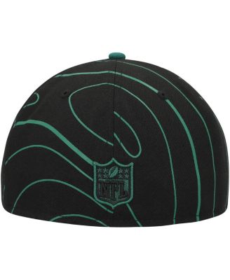 Men's Black New York Jets Geo 59FIFTY Fitted Hat