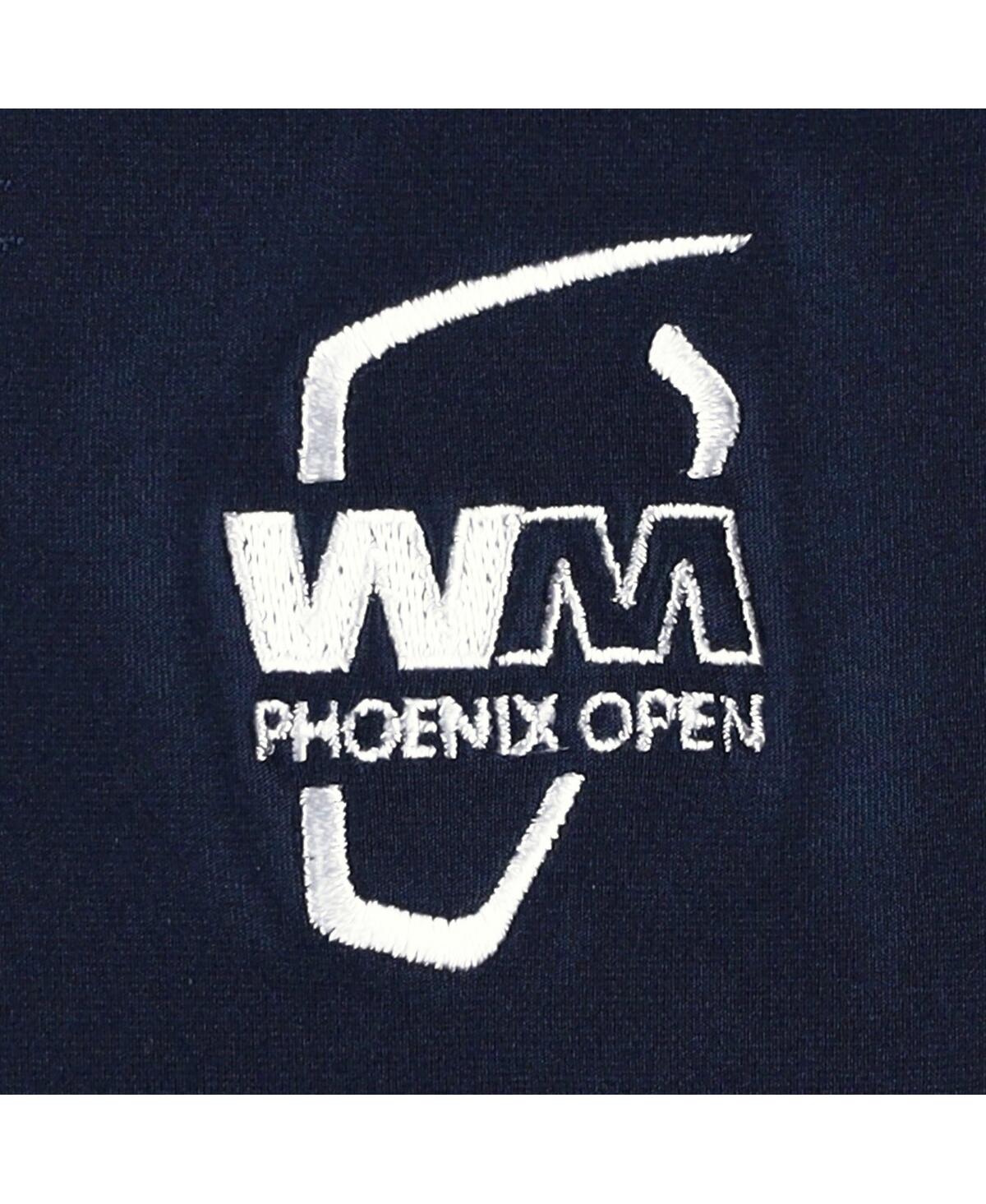 Shop Puma Men's  X Ptc Navy Wm Phoenix Open Jacquard Mattrâ Polo Shirt
