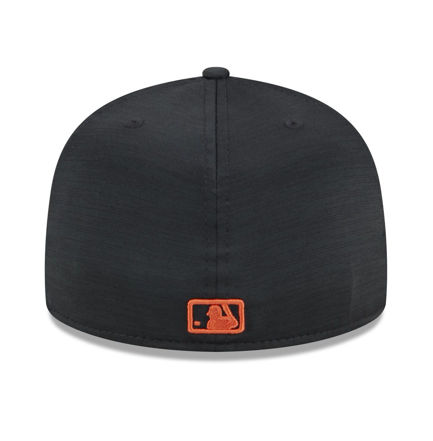 Мужская кепка New Era Black San Francisco Giants 2024 Clubhouse 59FIFTY Fitted Hat — фото 3