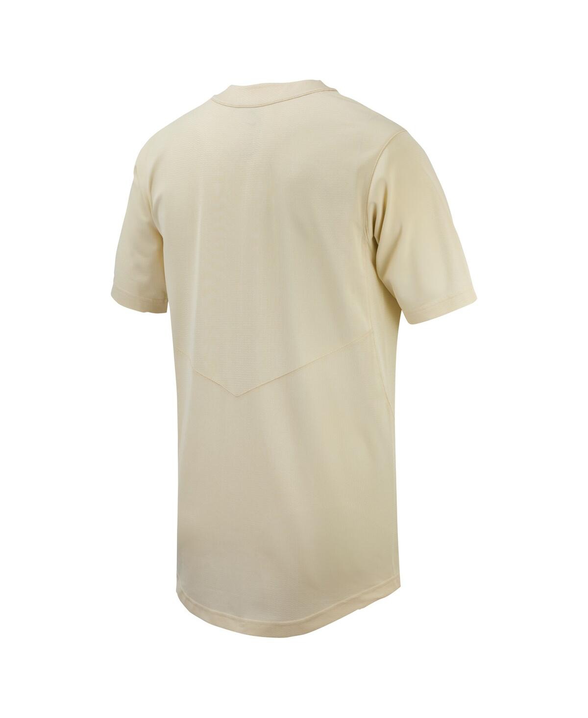 Men's NikeArkansas Razorbacks Replica Baseball Jersey - Cream