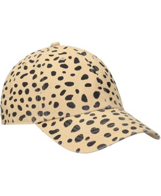 Women's Tan Cheetah Clean Up Adjustable Hat