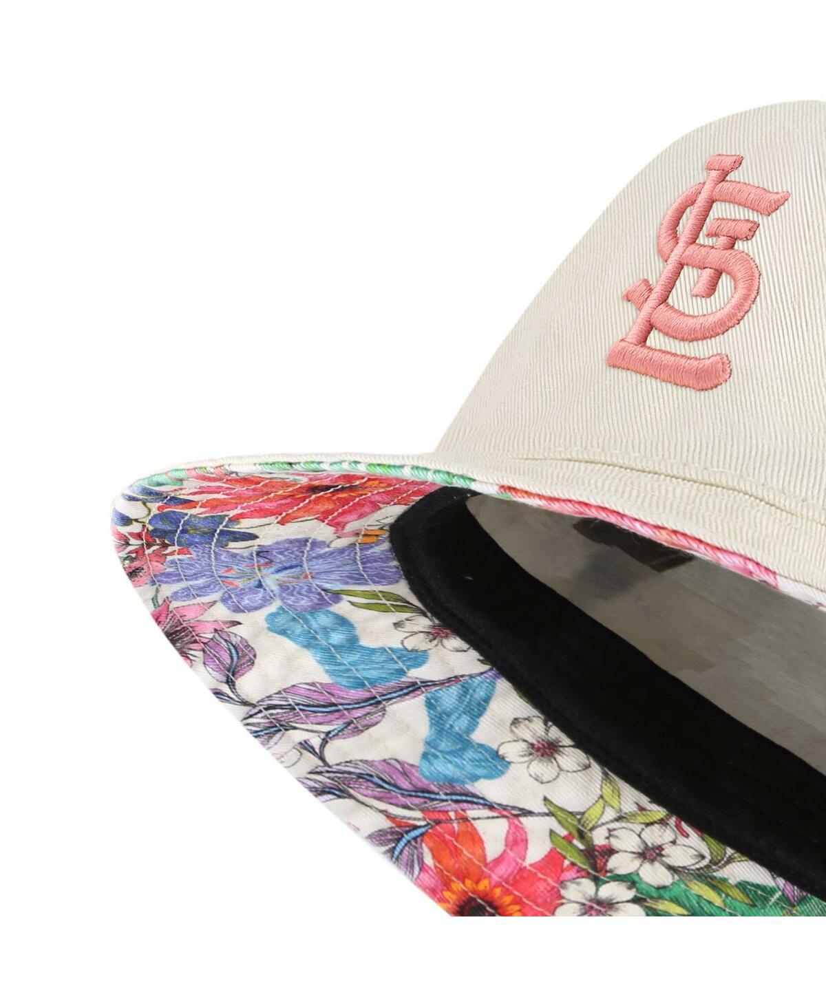 Shop 47 Brand Women's ' Natural St. Louis Cardinals Pollinator Bucket Hat