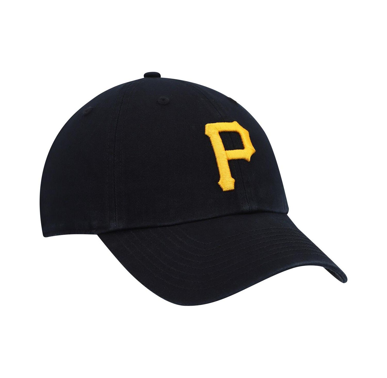 Men's Black Pittsburgh Pirates Clean Up Adjustable Hat