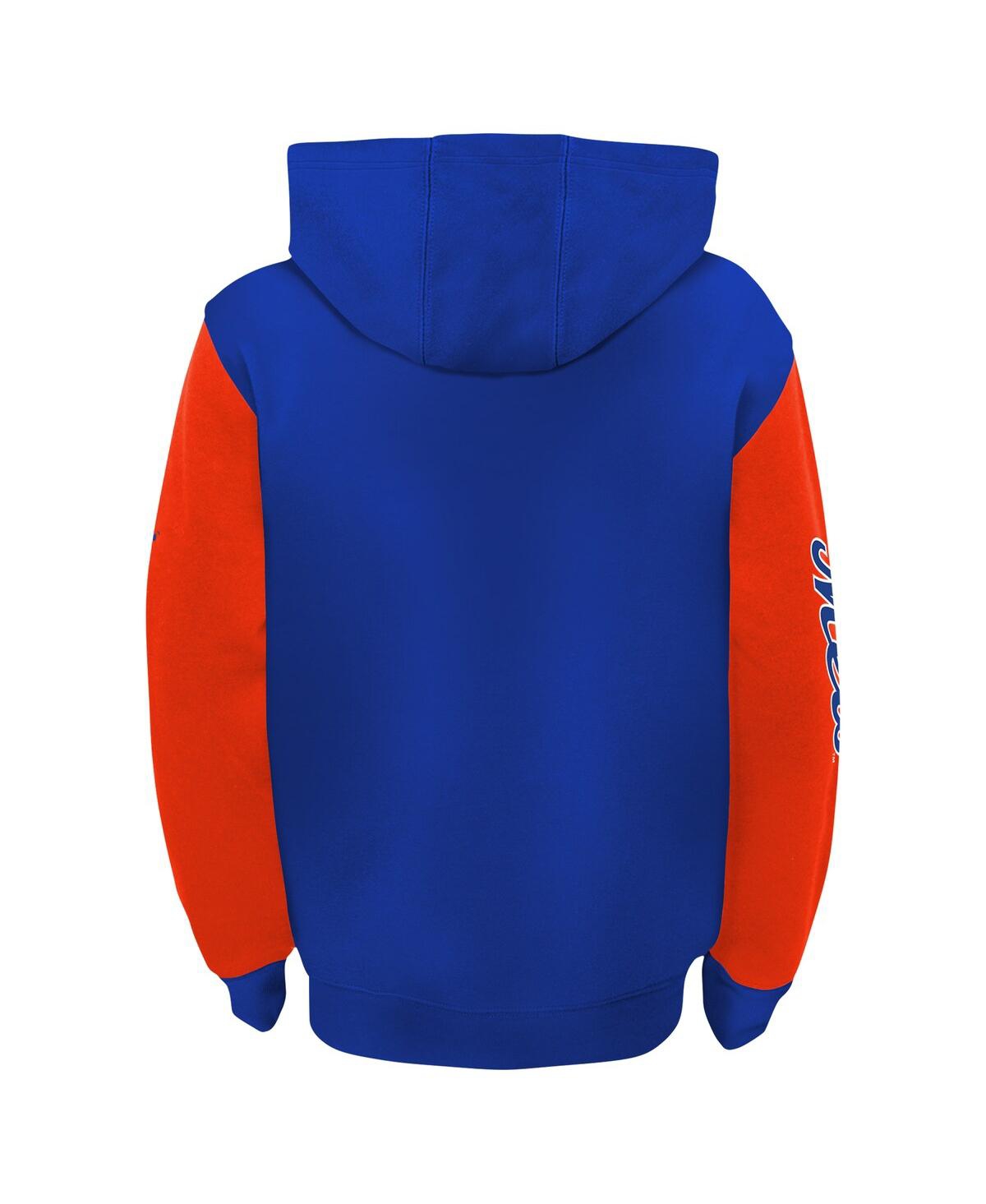 Shop Fanatics Toddler Boys Royal New York Mets Postcard Full-zip Hoodie