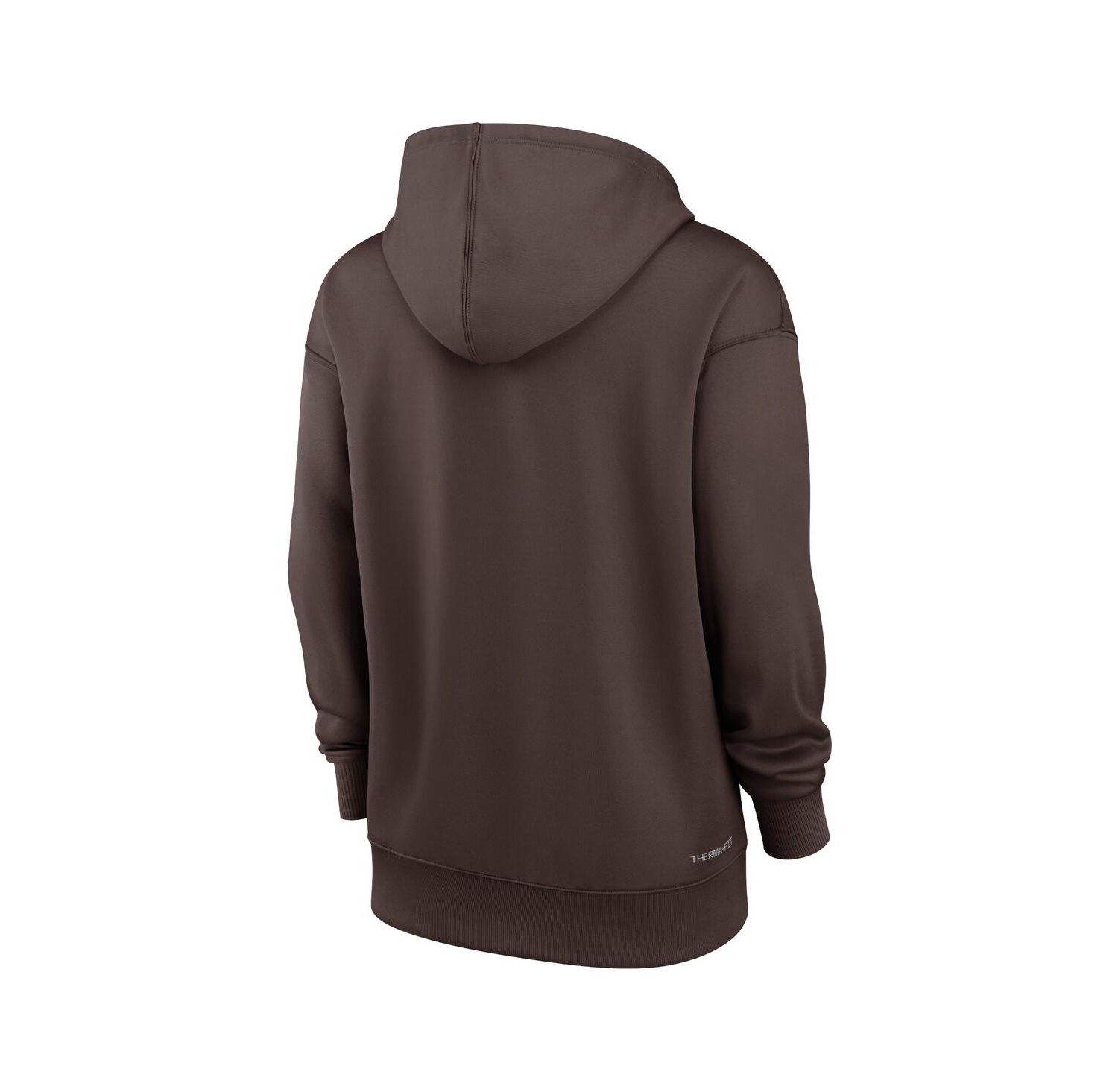 Women's Brown San Diego Padres Authentic Collection Performance Pullover Hoodie