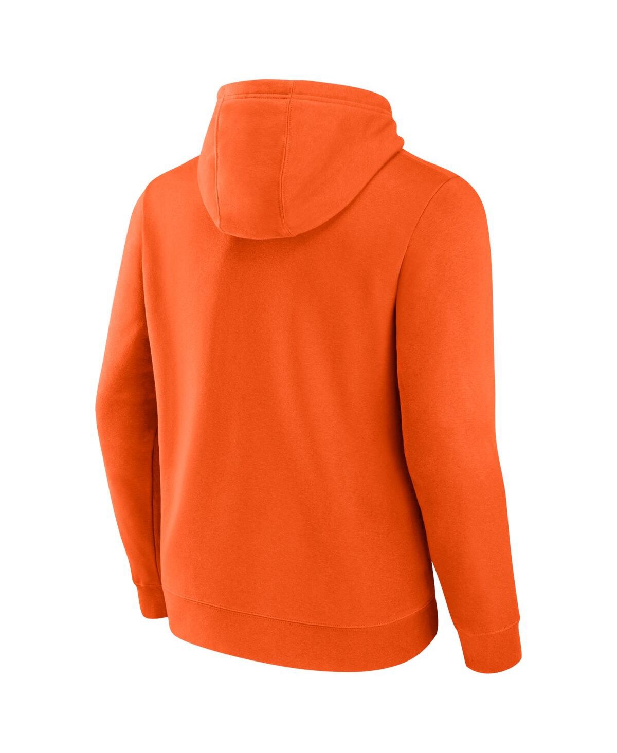 Fanatics Branded  Orange Houston Astros 2023 Al West Division Champions Locker Room Pullover Hoodie In Orange