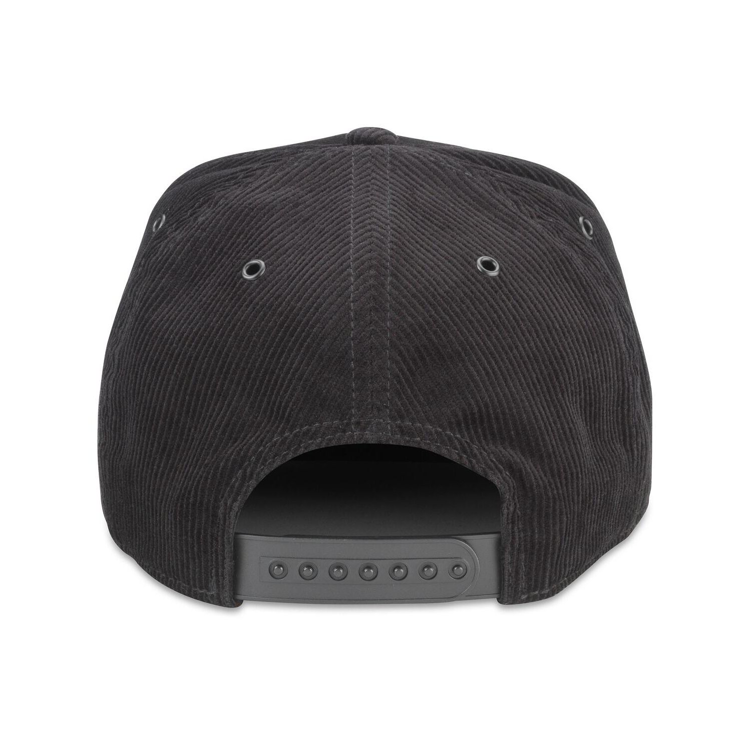 Men's Black Vegas Golden Knights Corduroy Chain Stitch Adjustable Hat