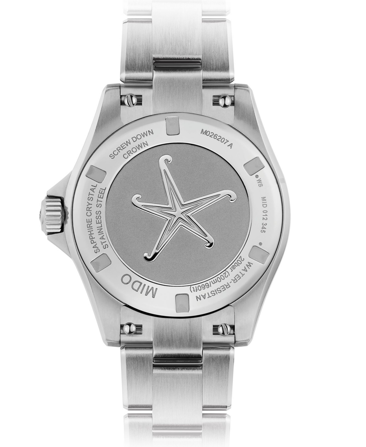 Mido Women's Swiss Automatic Ocean Star Stainless Steel Bracelet Watch 37mm