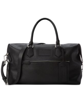 Polo Ralph Lauren Men's Pebbled Leather Duffel