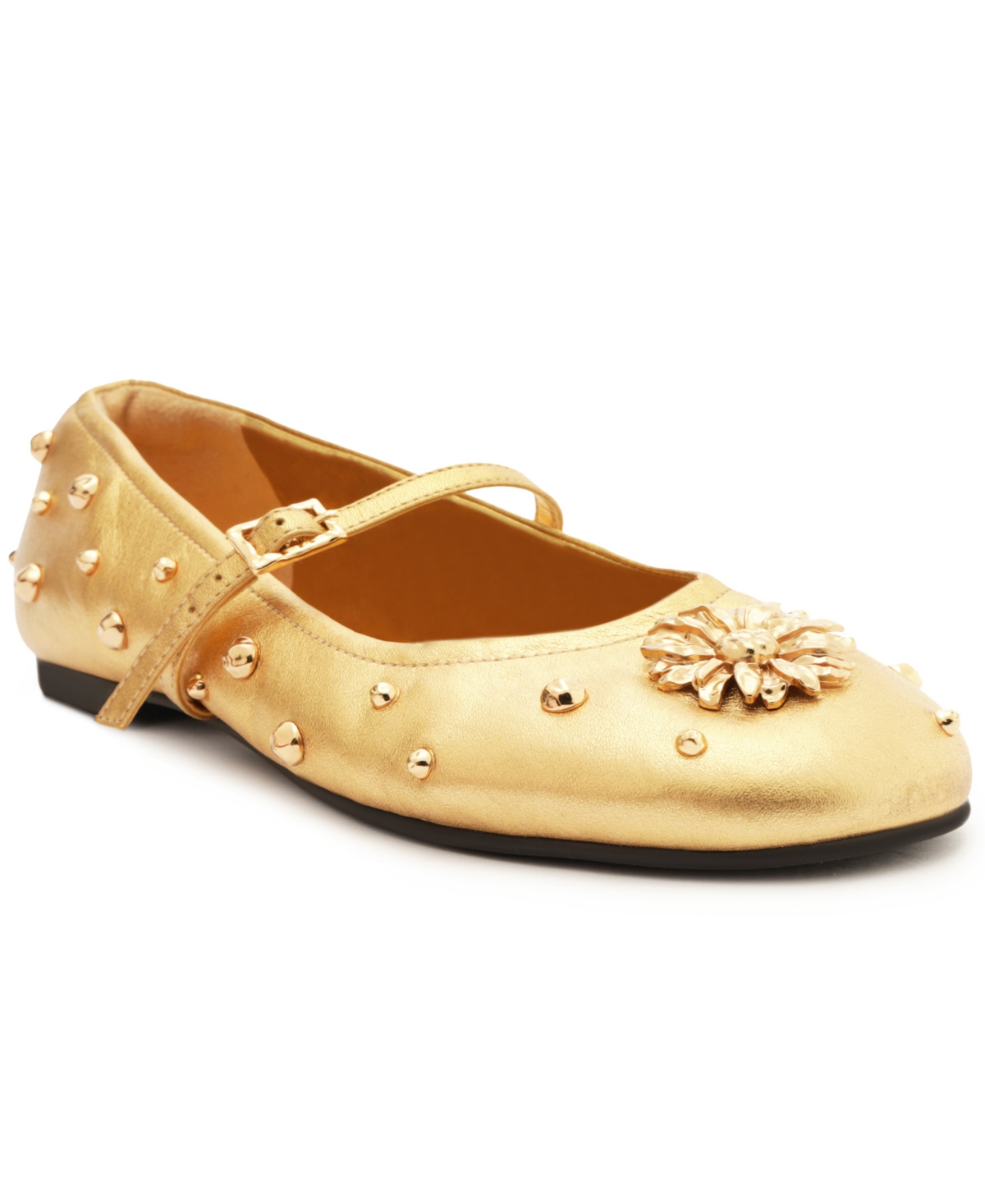 Arezzo Women's The Campaign Ballet Flats In Gold