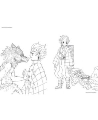 Demon Slayer- Kimetsu No Yaiba- The Official Coloring Book by Koyoharu Gotouge Created By