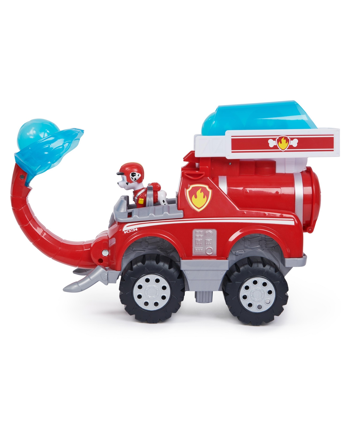 Shop Paw Patrol Jungle Pups, Marshall Elephant Firetruck With Projectile Launcher, Toy Truck With Action Figure In Multi Color