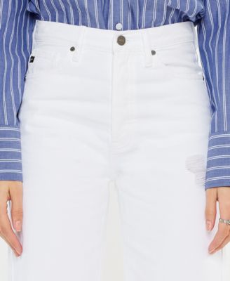 Women's Ultra High Rise Distressed 90s Flare Jeans