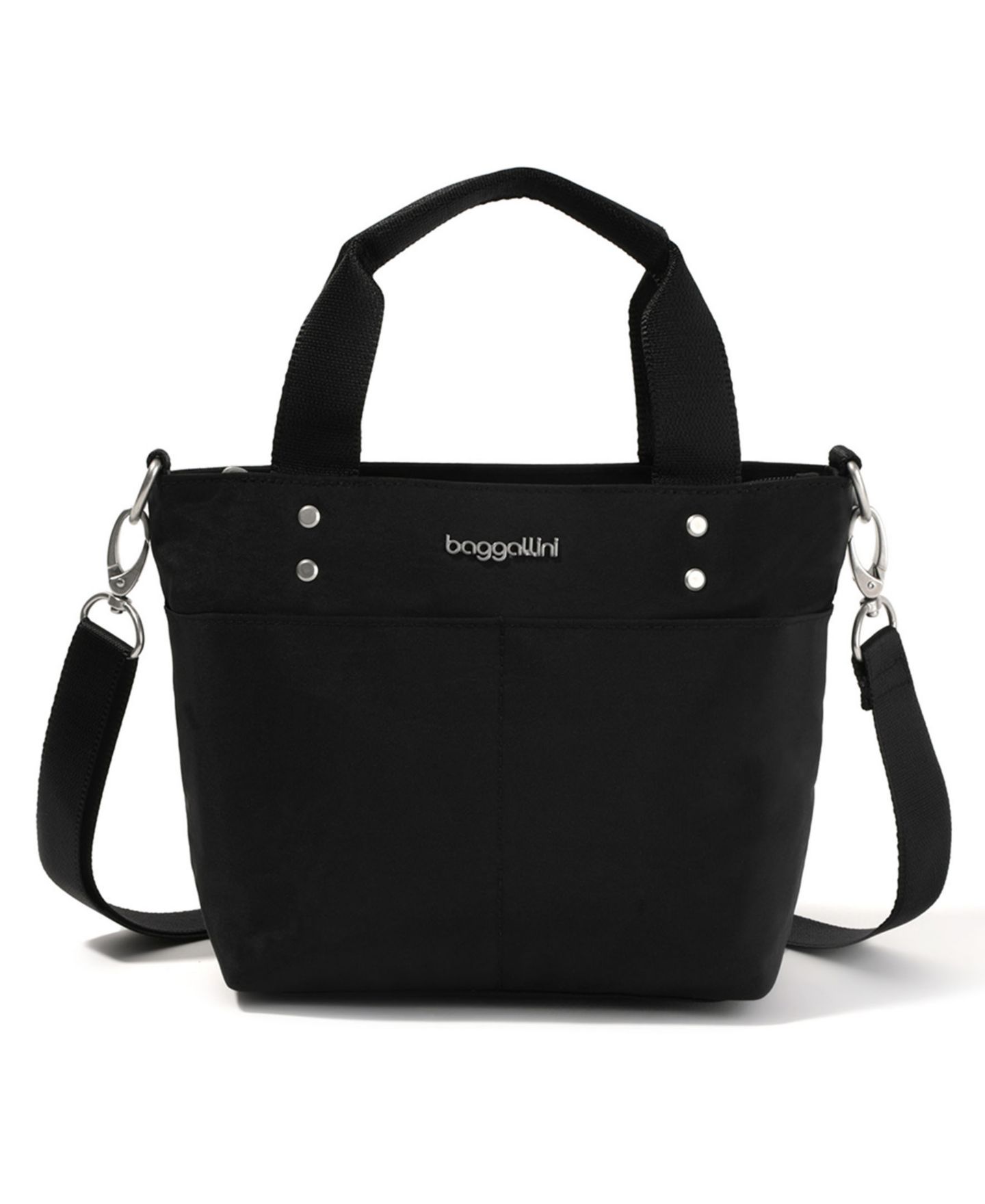Женская сумка Baggallini Baggillini Mini Carryall, цвет: Чёрный — фото 1