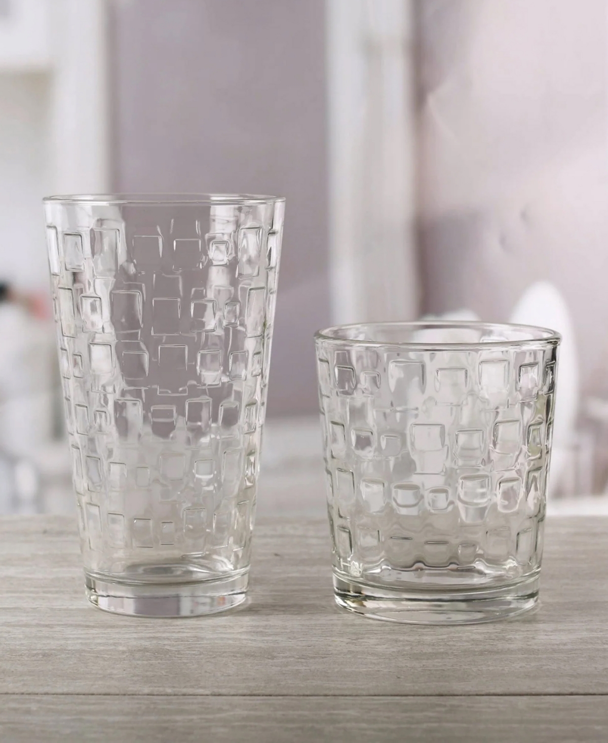 Circleware Blocks 16 Pc . Entertaining Set In Clear
