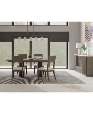 Furniture - Frandlyn 5pc Dining Set (Rectangular Table + 4 Side Chairs)