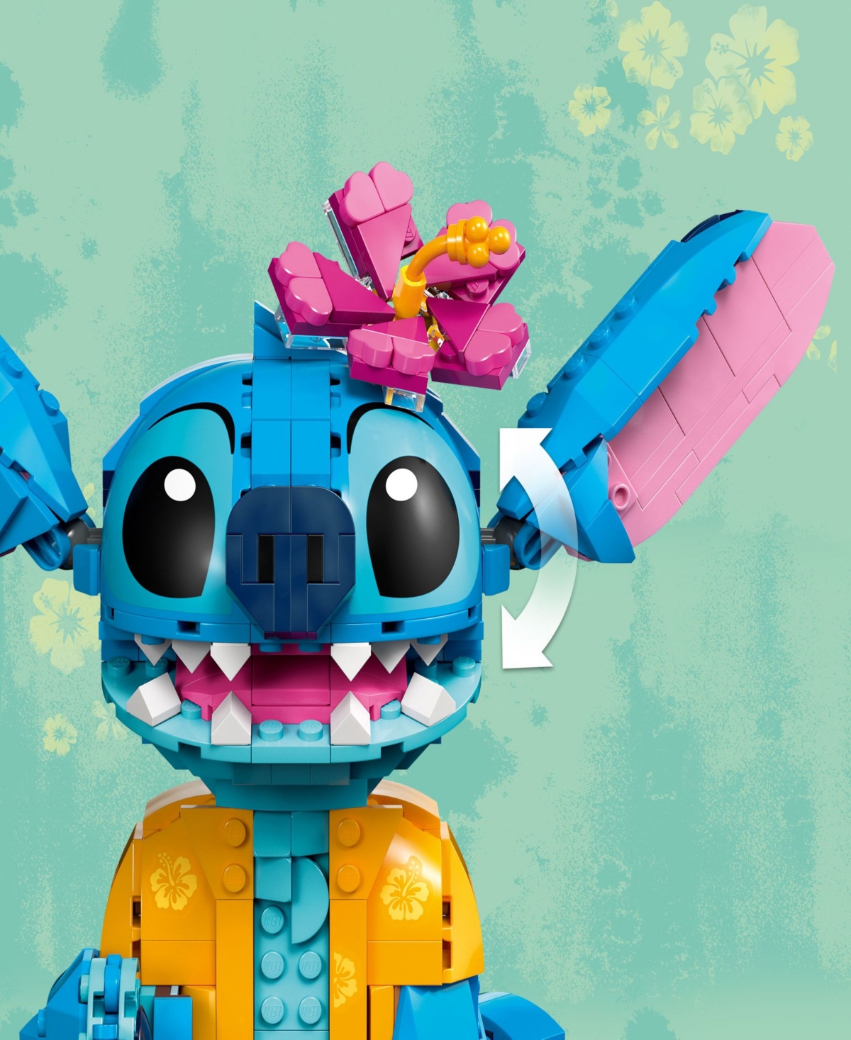 Lego Disney Classic Stitch 43249 Toy Building Set, 730 Pieces In Multicolor