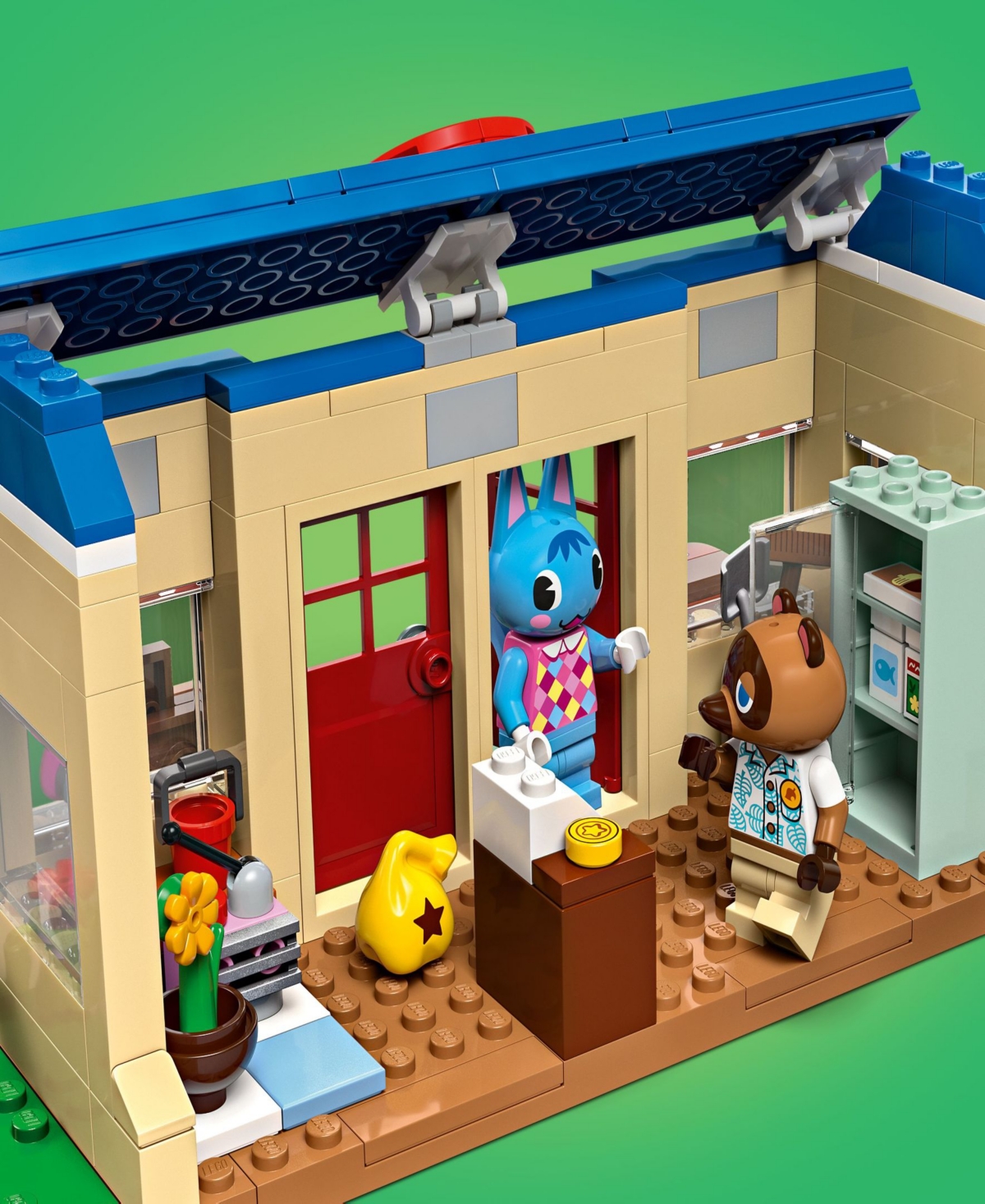 Lego Animal Crossing Nook's Cranny Rosie's House 77050 Toy Building Set, 535 Pieces In Multicolor