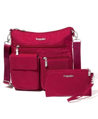 Baggallini Women's Escape Crossbody Bag - Lightweight With RFID Phone Wristlet & Adjustable Strap - View #10