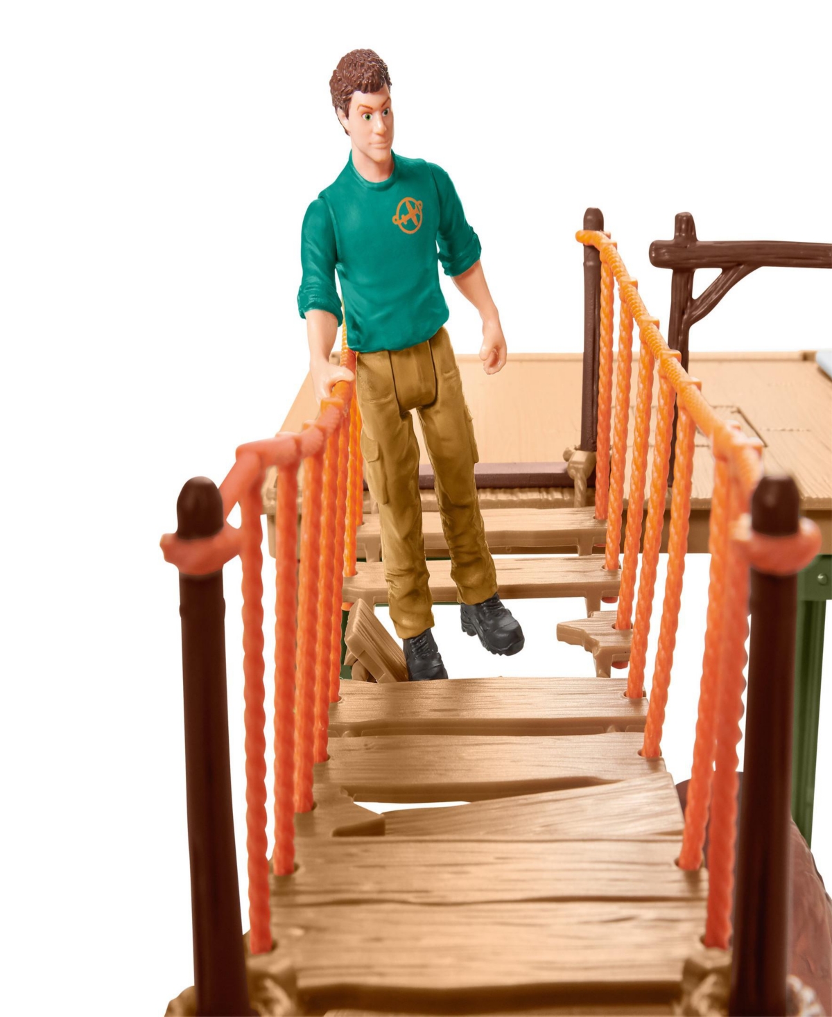 Schleich Wild Life Ranger Adventure Station Playset In Multi