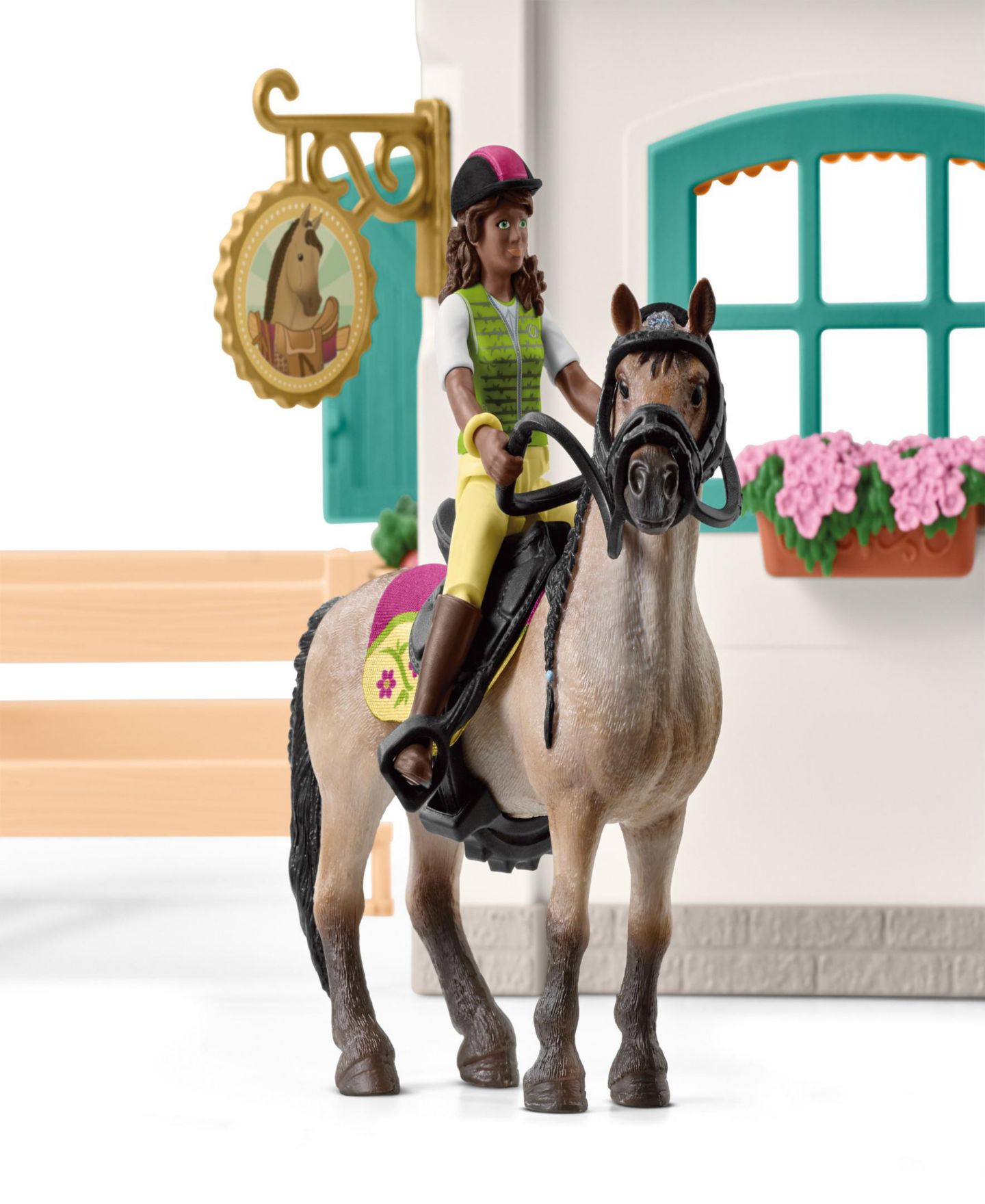 Детский игровой набор Schleich Horse Club Tack Room Expandable Playset, от 5 лет — фото 4