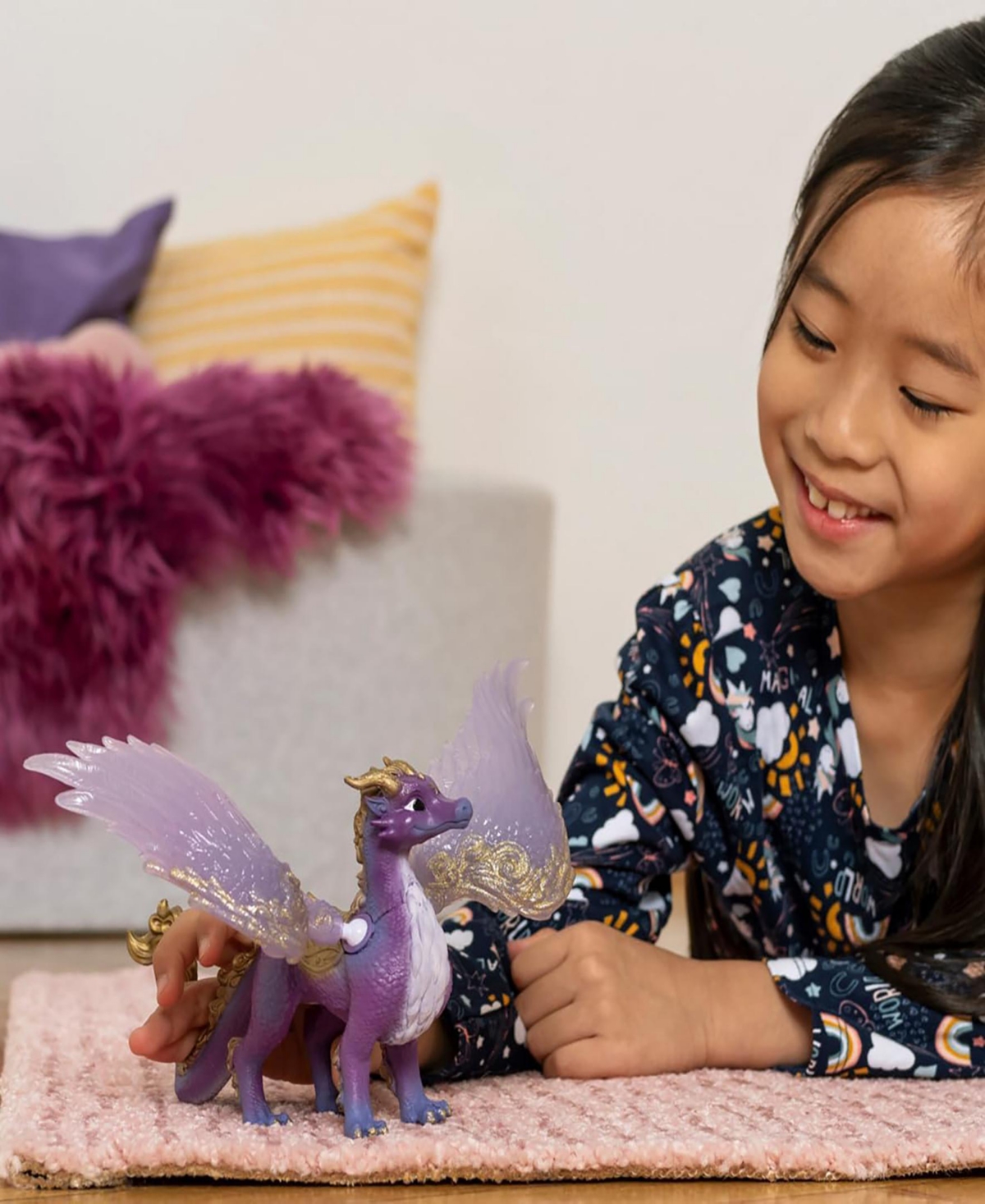 Schleich Bayala Night Sky Dragon Action Figure In Multi