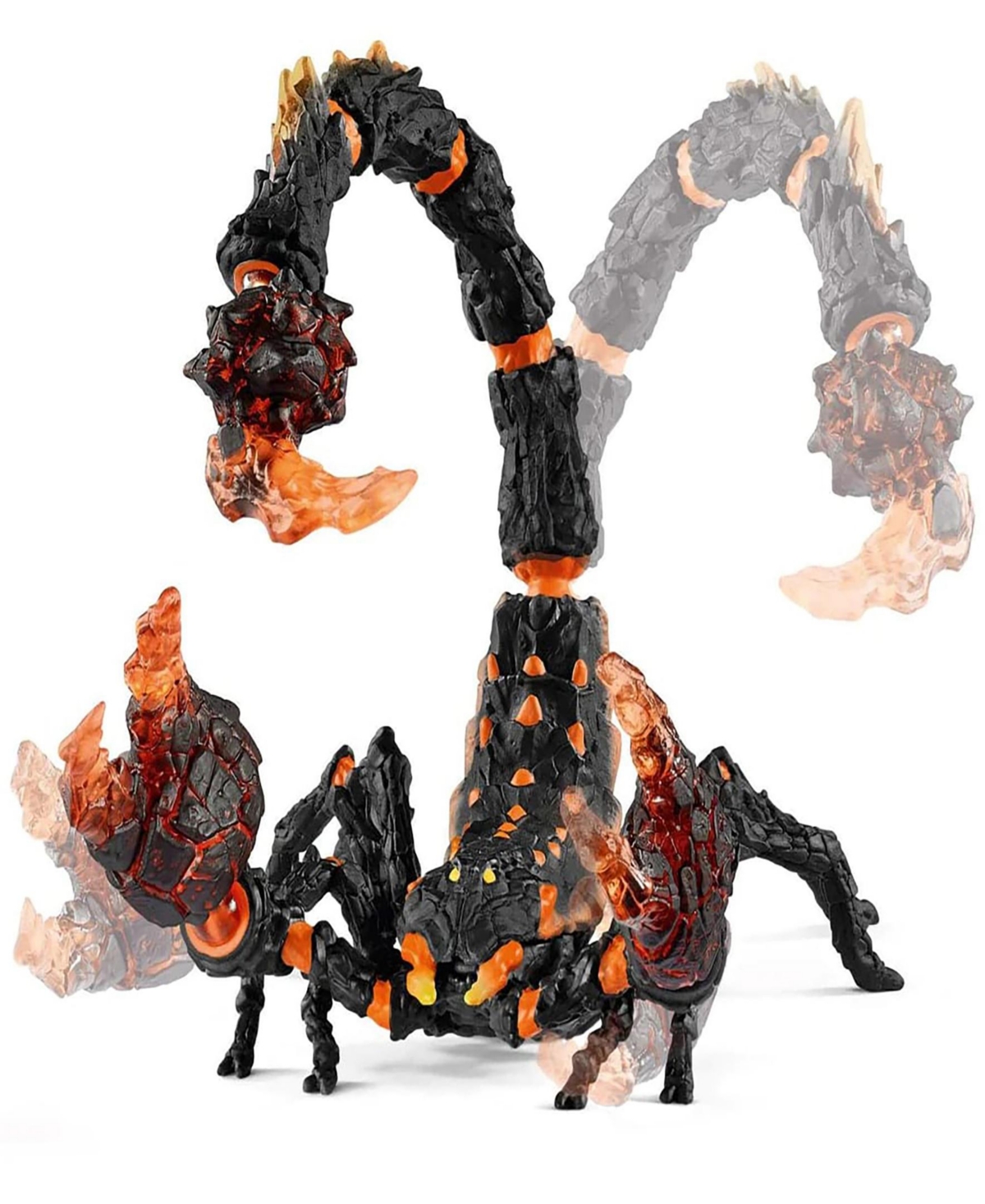 Schleich Eldrador Creatures Lava Scorpion Action Figure In Multi