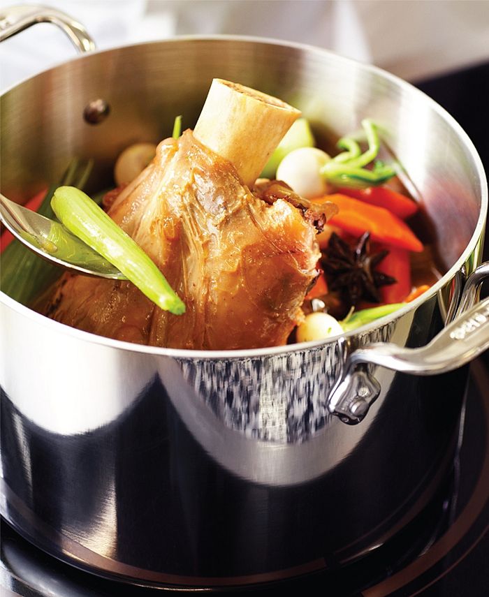 AllClad Stainless Steel 6 Qt. Covered Ultimate Deep Saute Pan Macy's