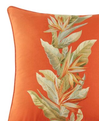 Birds Of Paradise Cotton Canvas Decorative Pillow, 20&amp;quot; x 20&amp;quot;