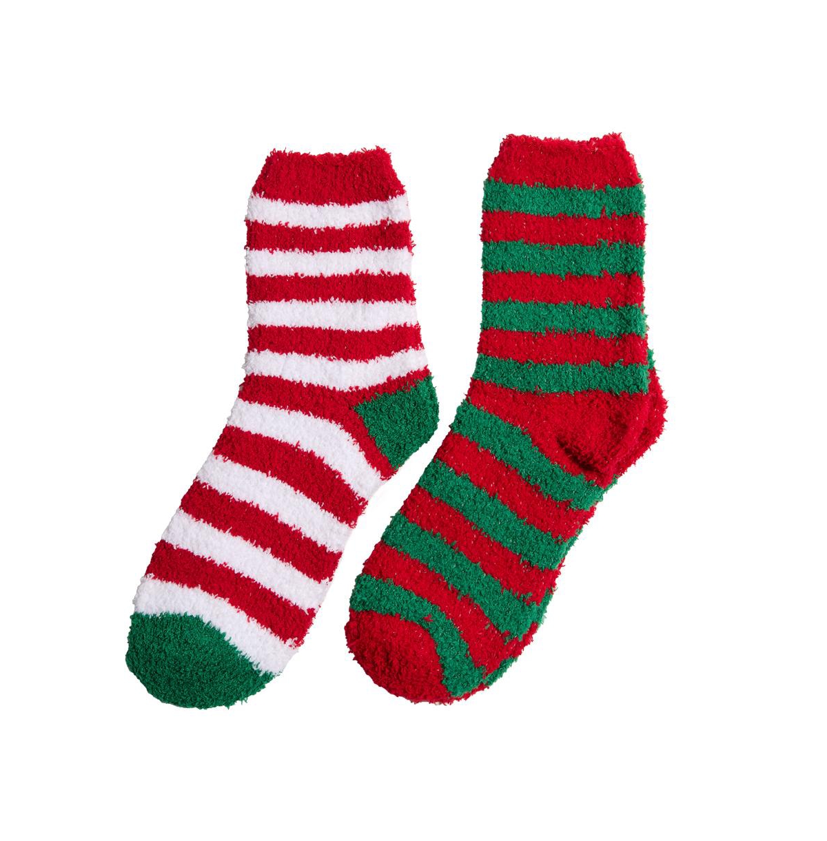 Stems Cozy Striped Socks Two Pack In Open Miscellaneous