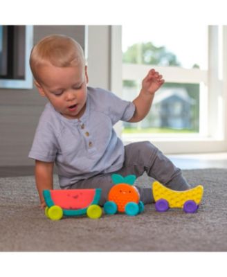 Sassy Stackin' Fruit Cars Developmental toy