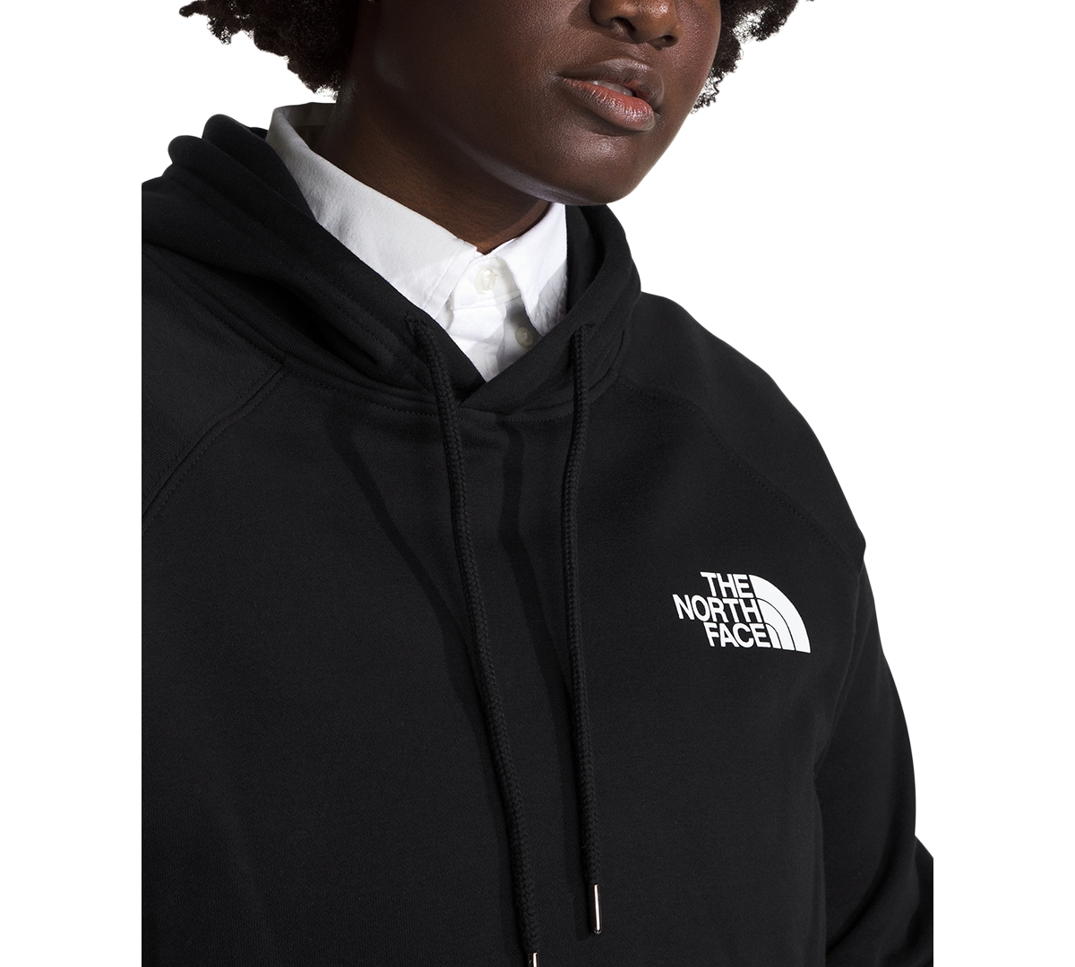 The North Face Plus Size Box Long-Sleeve Logo Hoodie -tnf White