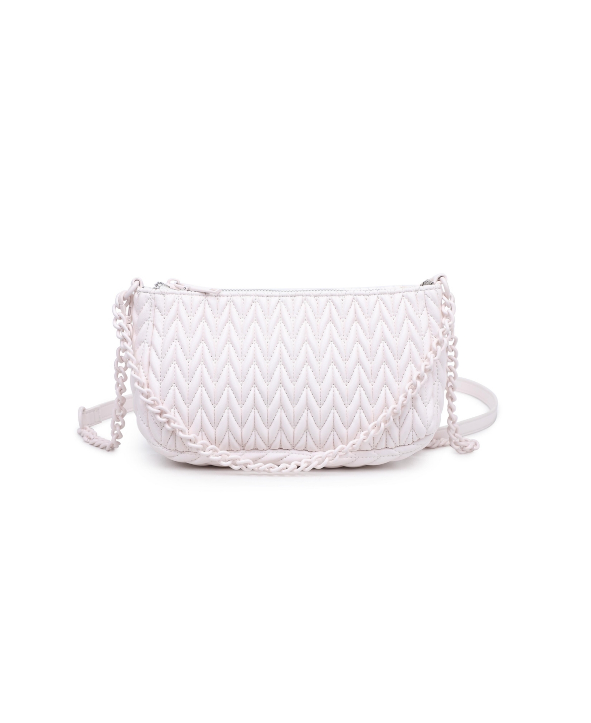 Shop Urban Expressions Farah Quilted Crossbody In White